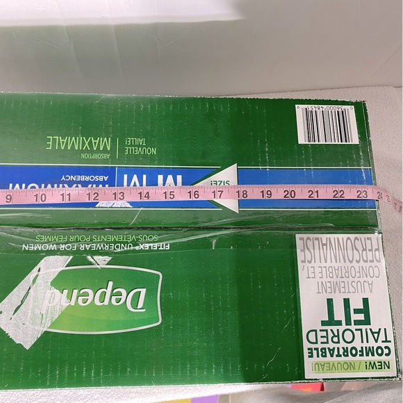 Depend Fit Flex Maximum Absorbency Incontinence Post Partum Underwear Size M - Picture 11 of 11